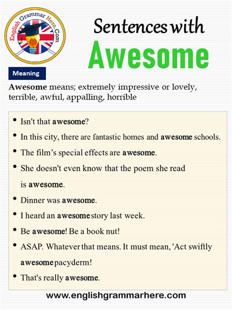 awesome traduzione|what does awesome really mean.